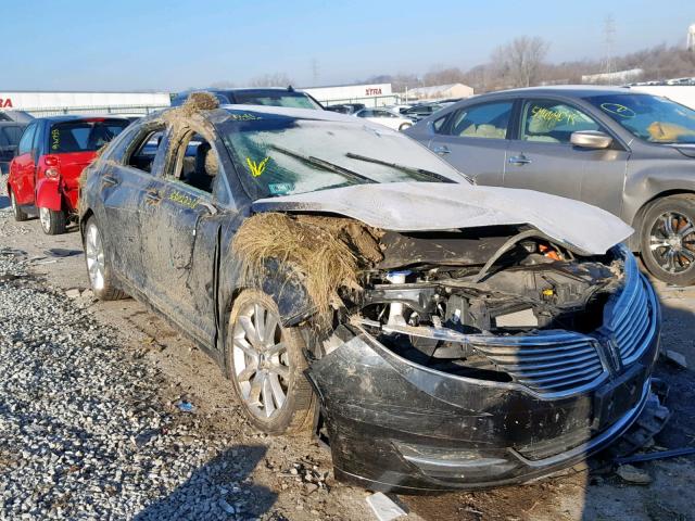 3LN6L2LU1FR602745 - 2015 LINCOLN MKZ HYBRID BLACK photo 1