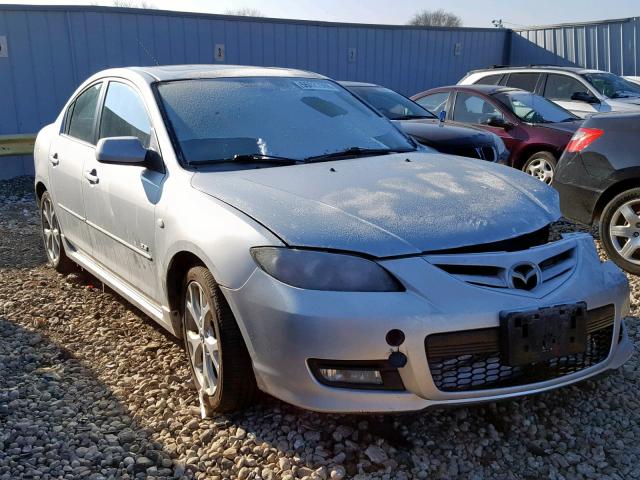 JM1BK323681118216 - 2008 MAZDA 3 S SILVER photo 1