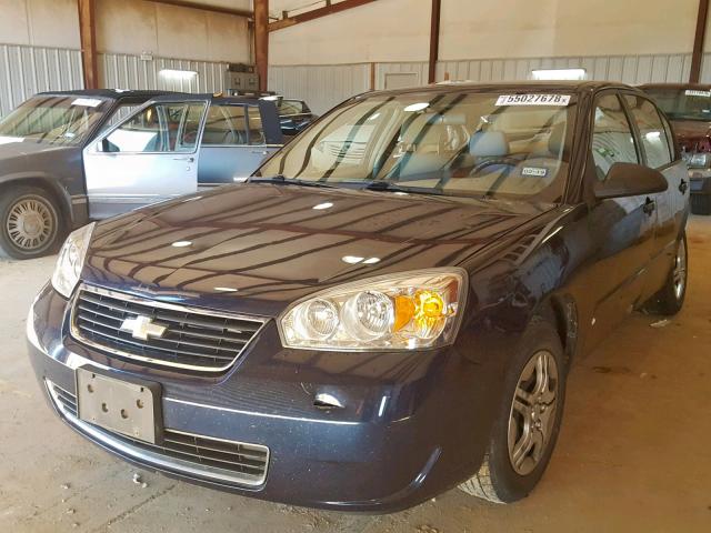 1G1ZS58F07F262396 - 2007 CHEVROLET MALIBU LS 黑色 照片 2