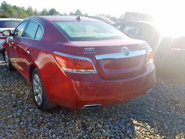 1G4GF5E30CF371962 - 2012 BUICK LACROSSE P MAROON photo 3