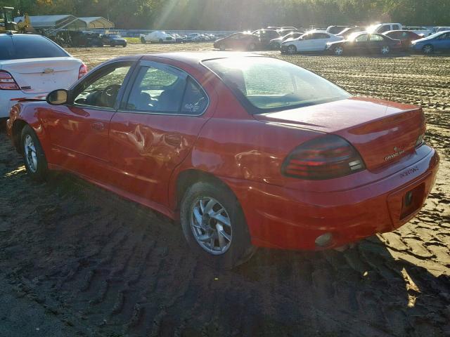 1G2NE52F84M633144 - 2004 PONTIAC GRAND AM S RED photo 3