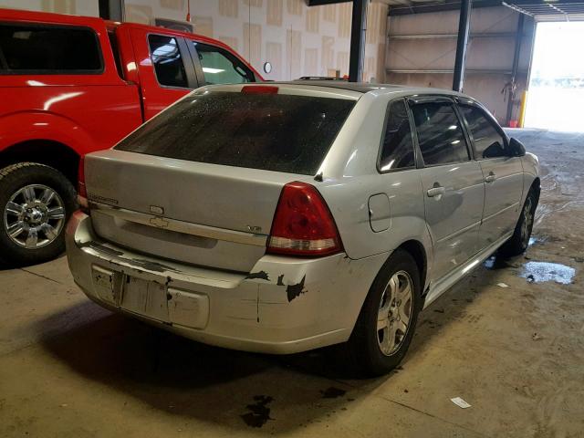 1G1ZU64824F191706 - 2004 CHEVROLET MALIBU MAX 银色 照片 4