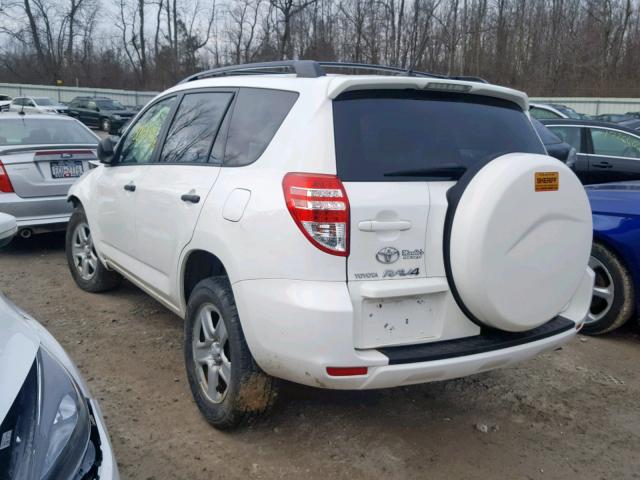 2T3BF33V49W002939 - 2009 TOYOTA RAV4 WHITE photo 3