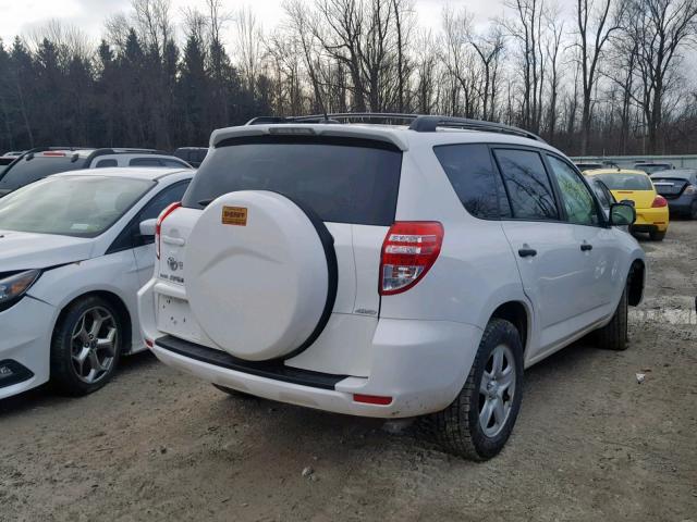 2T3BF33V49W002939 - 2009 TOYOTA RAV4 WHITE photo 4