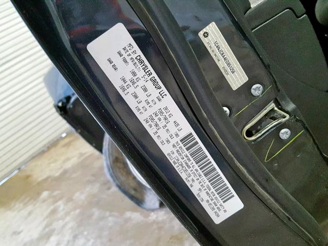 1C4NJCBA4ED851258 - 2014 JEEP COMPASS SP Grafit foto 10