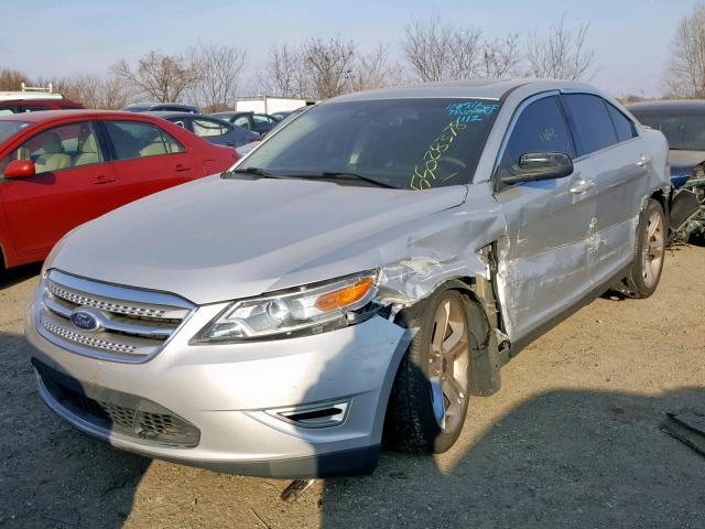 1FAHP2KT9BG115519 - 2011 FORD TAURUS SHO SILVER photo 2