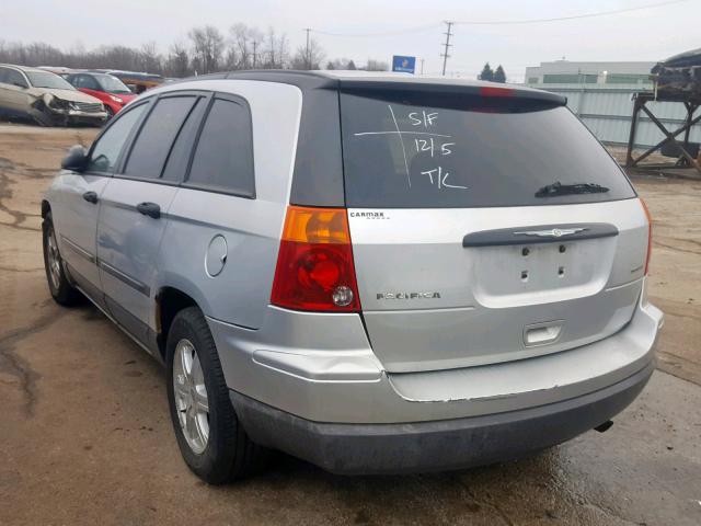 2C4GF48425R576231 - 2005 CHRYSLER PACIFICA SILVER photo 3