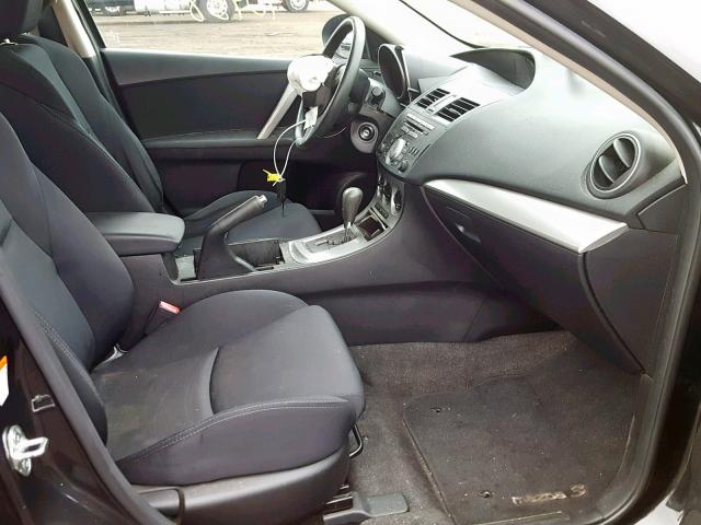 JM1BL1K65B1397466 - 2011 MAZDA 3 S BLACK photo 5