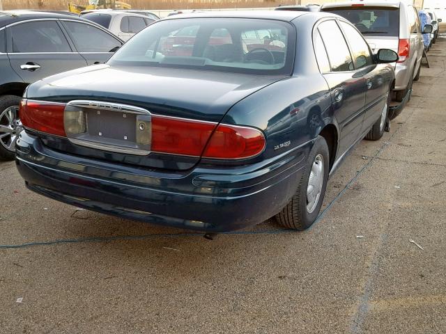 1G4HP54K3Y4235306 - 2000 BUICK LESABRE CU GREEN photo 4