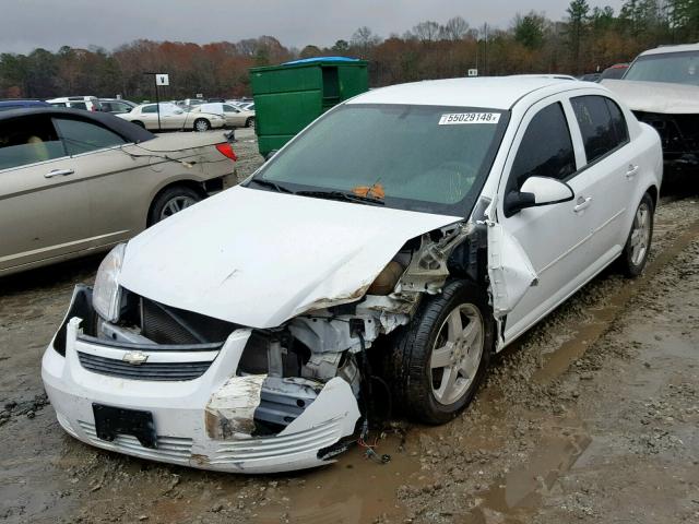 1G1AF5F57A7193851 - 2010 CHEVROLET COBALT 2LT WHITE photo 2