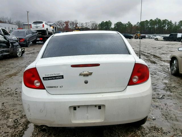 1G1AF5F57A7193851 - 2010 CHEVROLET COBALT 2LT WHITE photo 9