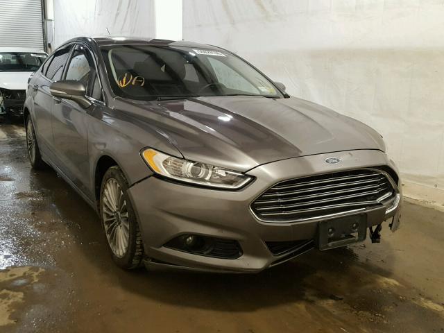 3FA6P0K91DR210331 - 2013 FORD FUSION TIT GRAY photo 1