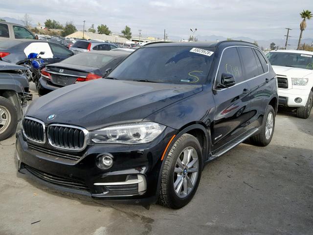 5UXKR2C55F0H41515 - 2015 BMW X5 SDRIVE3 BLACK photo 2