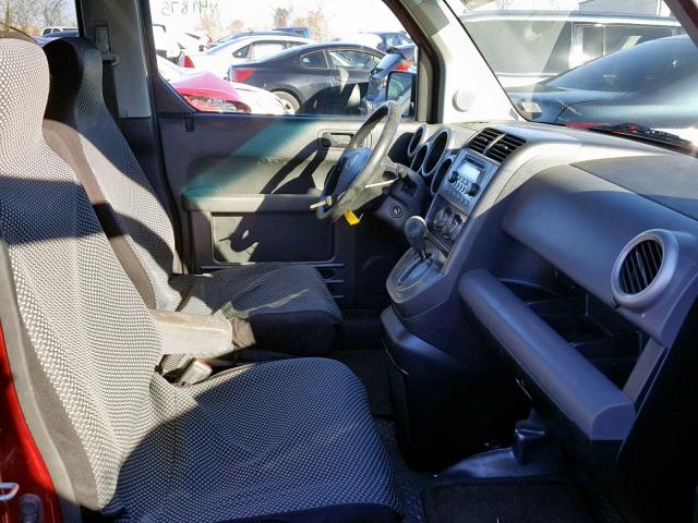 5J6YH28766L025916 - 2006 HONDA ELEMENT EX MAROON photo 5