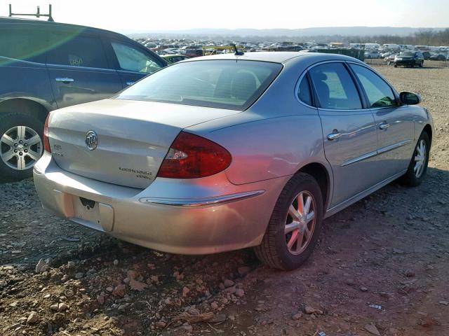 2G4WD582461284632 - 2006 BUICK LACROSSE C SILVER photo 4