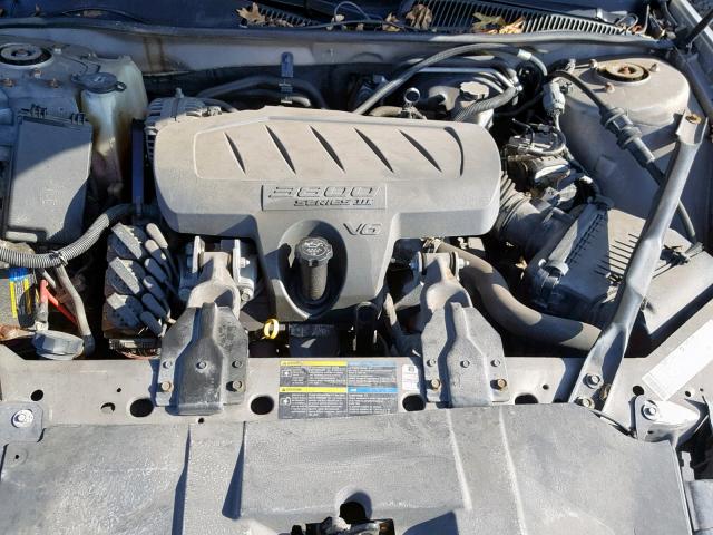 2G4WD582461284632 - 2006 BUICK LACROSSE C SILVER photo 7