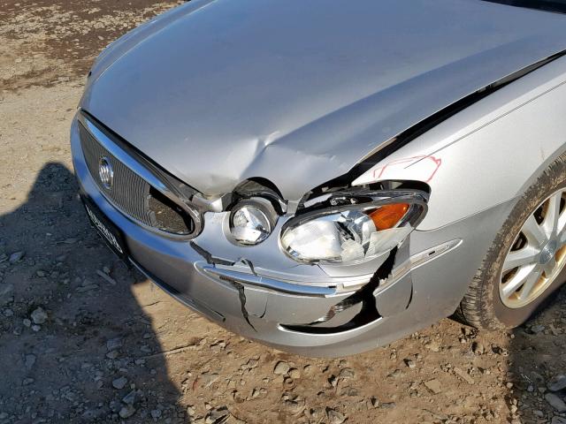 2G4WD582461284632 - 2006 BUICK LACROSSE C SILVER photo 9