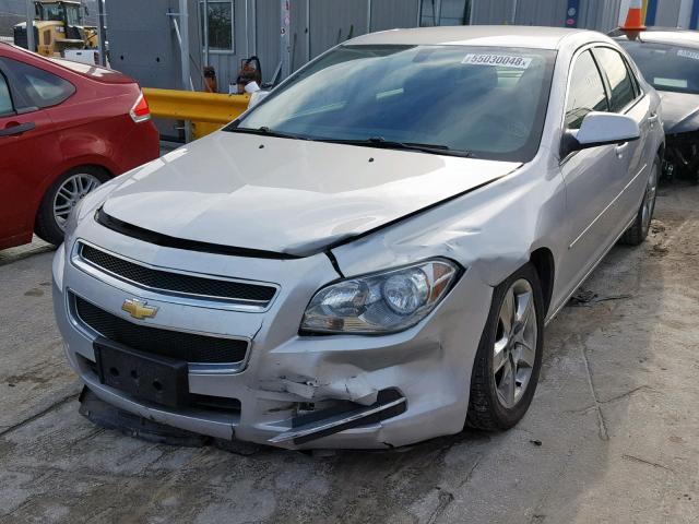 1G1ZC5EB7AF234133 - 2010 CHEVROLET MALIBU 1LT 银色 照片 2