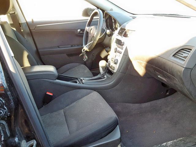 1G1ZC5E08CF302179 - 2012 CHEVROLET MALIBU 1LT შავი ფოტო 5