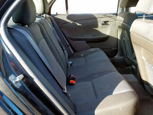 1G1ZC5E08CF302179 - 2012 CHEVROLET MALIBU 1LT შავი ფოტო 6