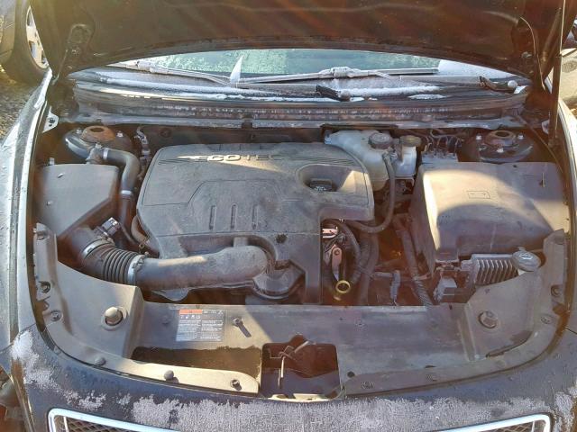 1G1ZC5E08CF302179 - 2012 CHEVROLET MALIBU 1LT შავი ფოტო 7