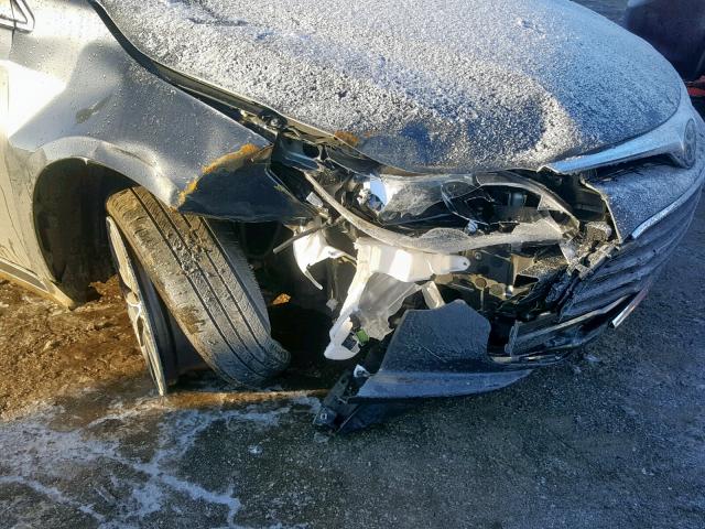 4T1BK1EB3JU282806 - 2018 TOYOTA AVALON XLE SILVER photo 9