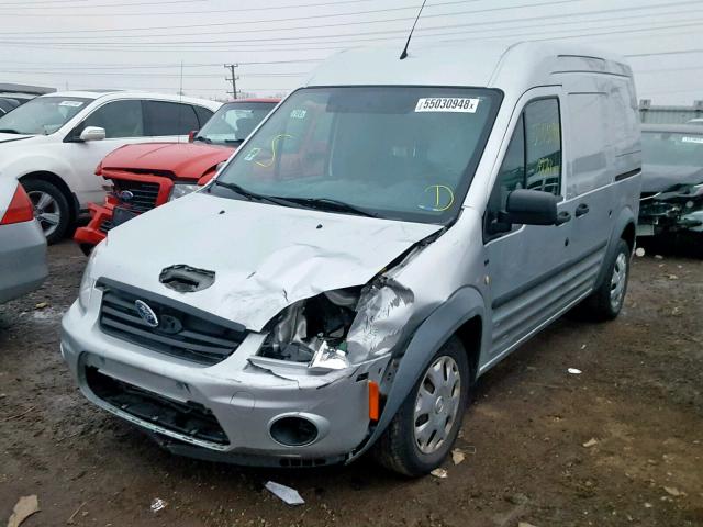 NM0LS7BN6DT160202 - 2013 FORD TRANSIT CO GRAY photo 2