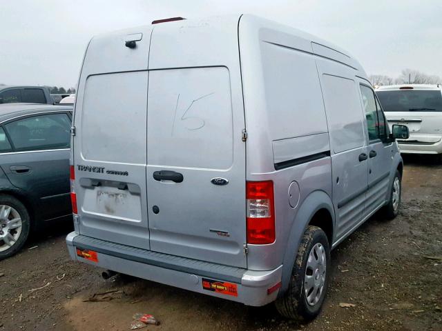 NM0LS7BN6DT160202 - 2013 FORD TRANSIT CO GRAY photo 4