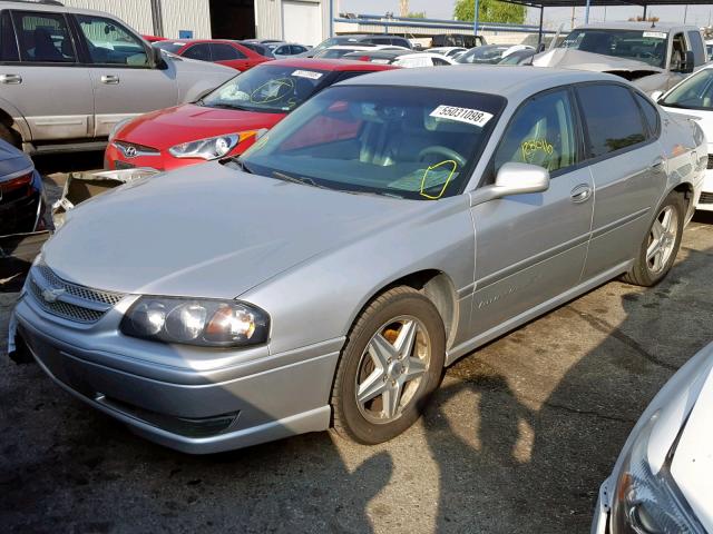 2G1WP551659266827 - 2005 CHEVROLET IMPALA SS SILVER photo 2