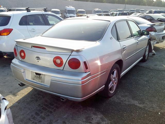 2G1WP551659266827 - 2005 CHEVROLET IMPALA SS SILVER photo 4