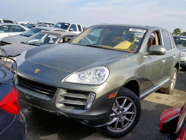 WP1AB29PX8LA40542 - 2008 PORSCHE CAYENNE S GREEN photo 2