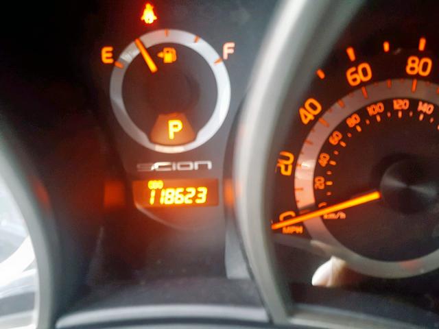 JTKJF5C79B3006866 - 2011 TOYOTA SCION TC 灰色 照片 8