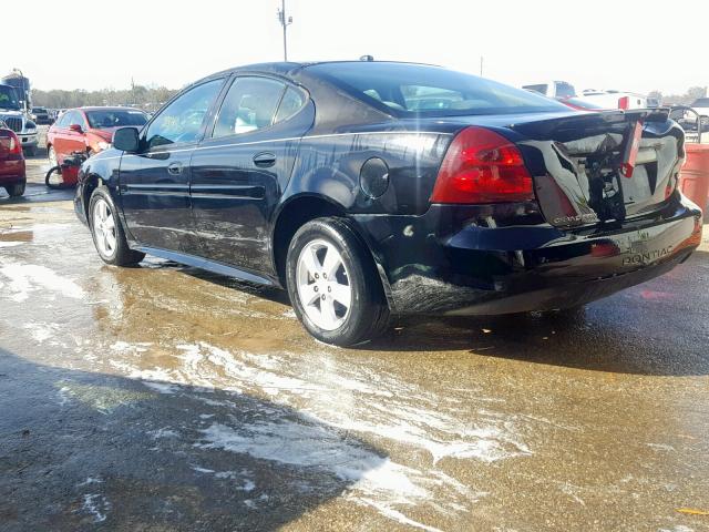 2G2WP552571166319 - 2007 PONTIAC GRAND PRIX შავი ფოტო 3