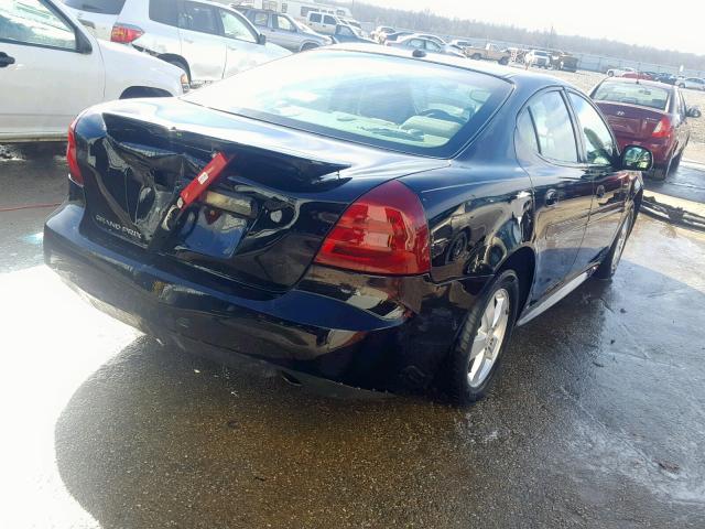 2G2WP552571166319 - 2007 PONTIAC GRAND PRIX შავი ფოტო 4