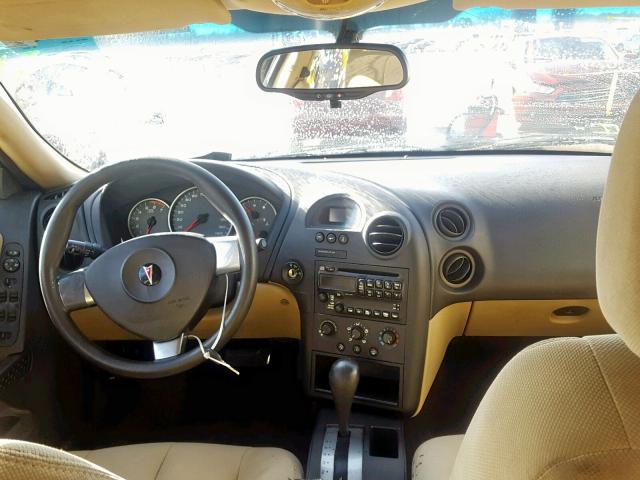 2G2WP552571166319 - 2007 PONTIAC GRAND PRIX შავი ფოტო 9