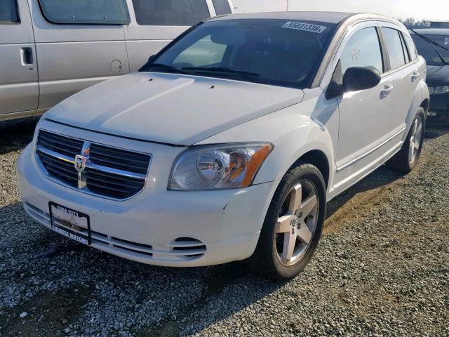 1B3HB78K98D732841 - 2008 DODGE CALIBER R/ WHITE photo 2