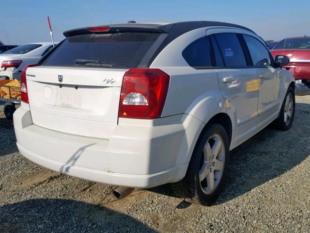 1B3HB78K98D732841 - 2008 DODGE CALIBER R/ WHITE photo 4