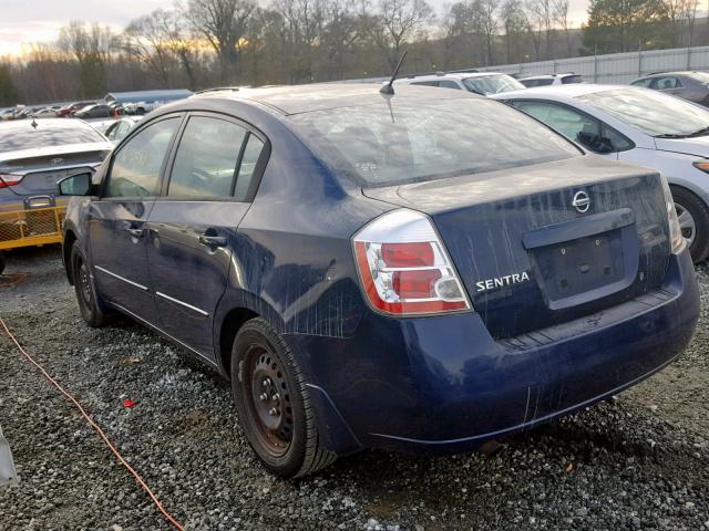 3N1AB61E18L759978 - 2008 NISSAN SENTRA 2.0 BLUE photo 3