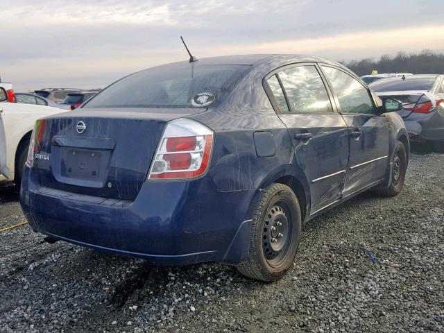 3N1AB61E18L759978 - 2008 NISSAN SENTRA 2.0 BLUE photo 4