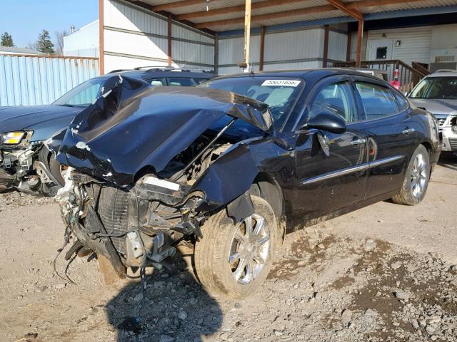 2G4WE567451332673 - 2005 BUICK LACROSSE C BLACK photo 2