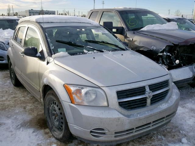 1B3CB4HA0AD634111 - 2010 DODGE CALIBER SX SILVER photo 1