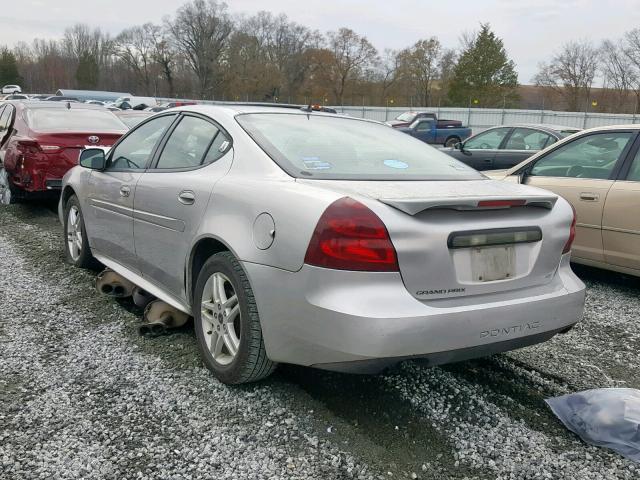 2G2WR584661202055 - 2006 PONTIAC GRAND PRIX SILVER photo 3
