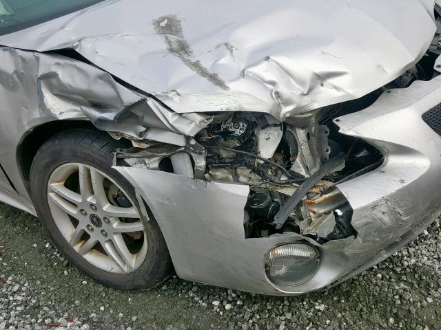 2G2WR584661202055 - 2006 PONTIAC GRAND PRIX SILVER photo 9