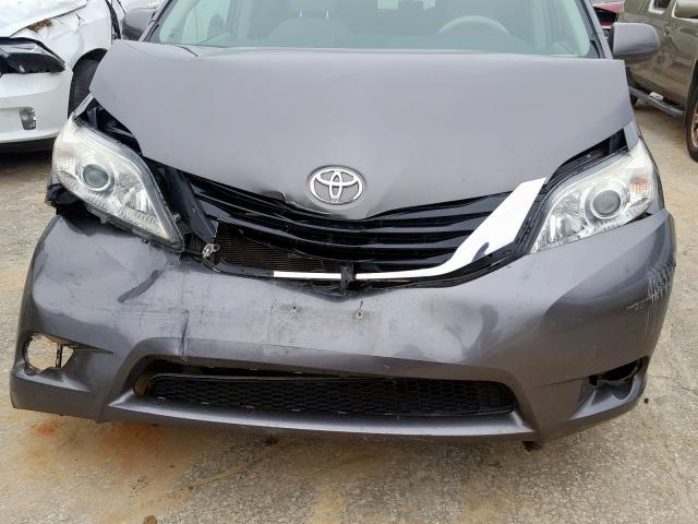 5TDKK3DC3ES442459 - 2014 TOYOTA SIENNA LE  photo 9