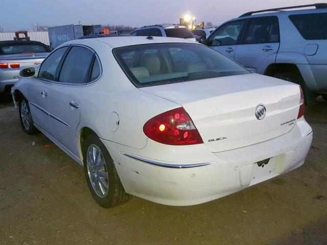 2G4WD582771128411 - 2007 BUICK LACROSSE C WHITE photo 3