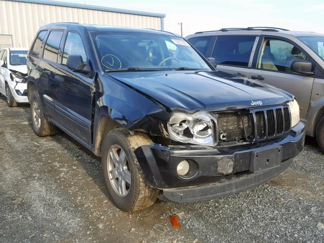 1J4HR48N55C609262 - 2005 JEEP GRAND CHER BLACK photo 1