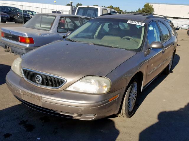 1MEFM58U83A612687 - 2003 MERCURY SABLE GS GOLD photo 2