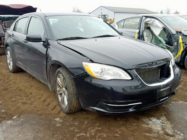 1C3CCBBB4CN109216 - 2012 CHRYSLER 200 TOURIN BLACK photo 1