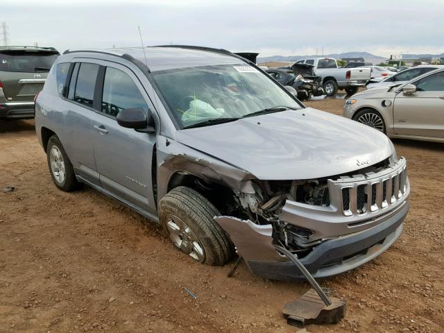 1C4NJCBA5ED882759 - 2014 JEEP COMPASS SP 灰色 照片 1