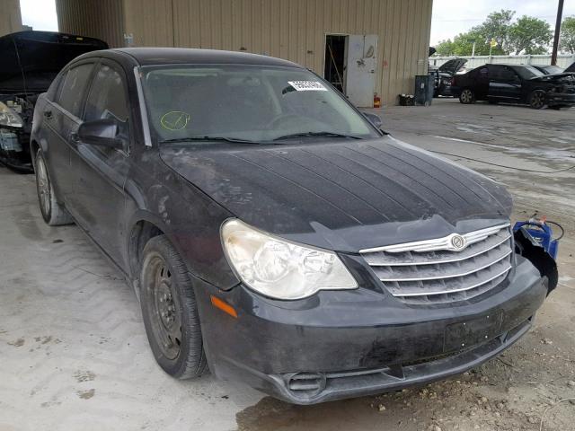 1C3LC46K88N206187 - 2008 CHRYSLER SEBRING LX BLACK photo 1